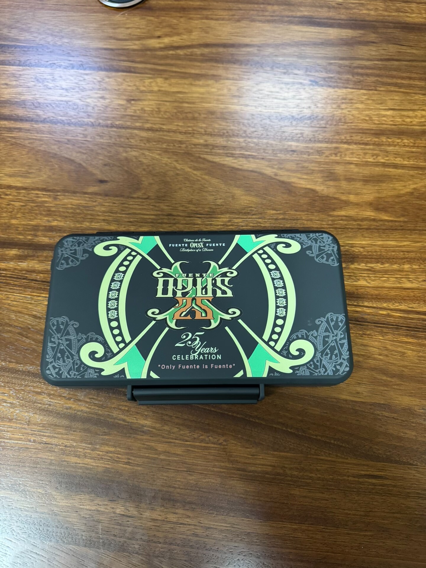 Opus X 25th Anniversary 5-Cigar Travel Humidor Case