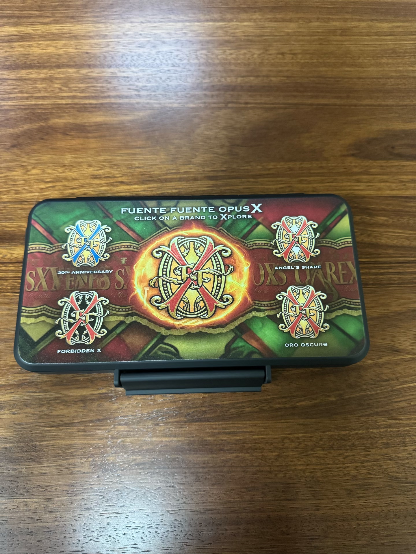 Opus X Angel’s Share Collection 5-Cigar Travel Humidor Case | Waterproof Portable Cigar Storage Box