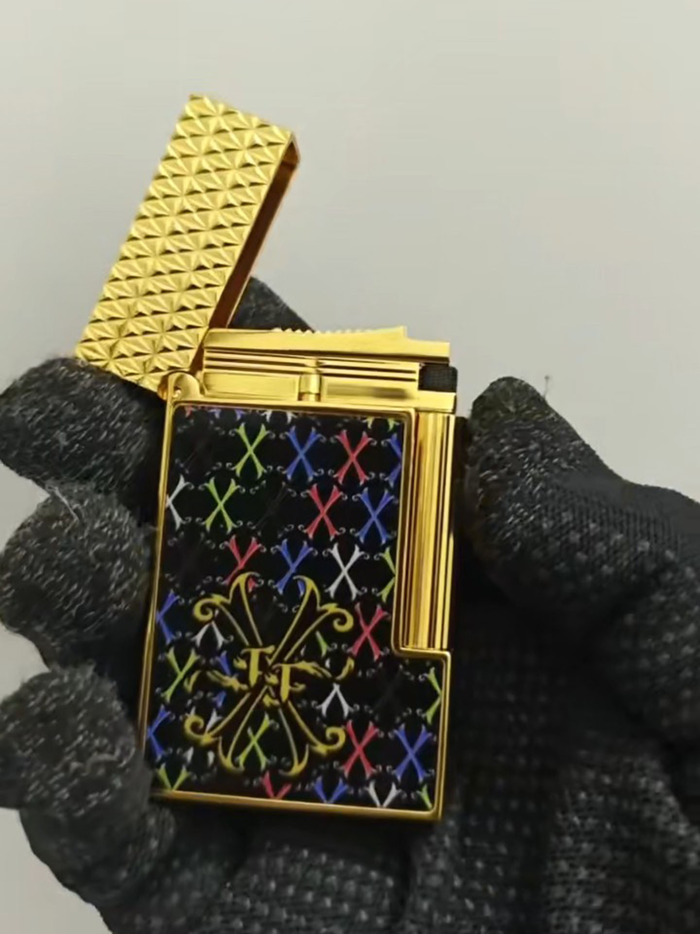 ST Dupont Ligne 2 Dual Flame Fuente 2025 Limited Edition Brass Lighter