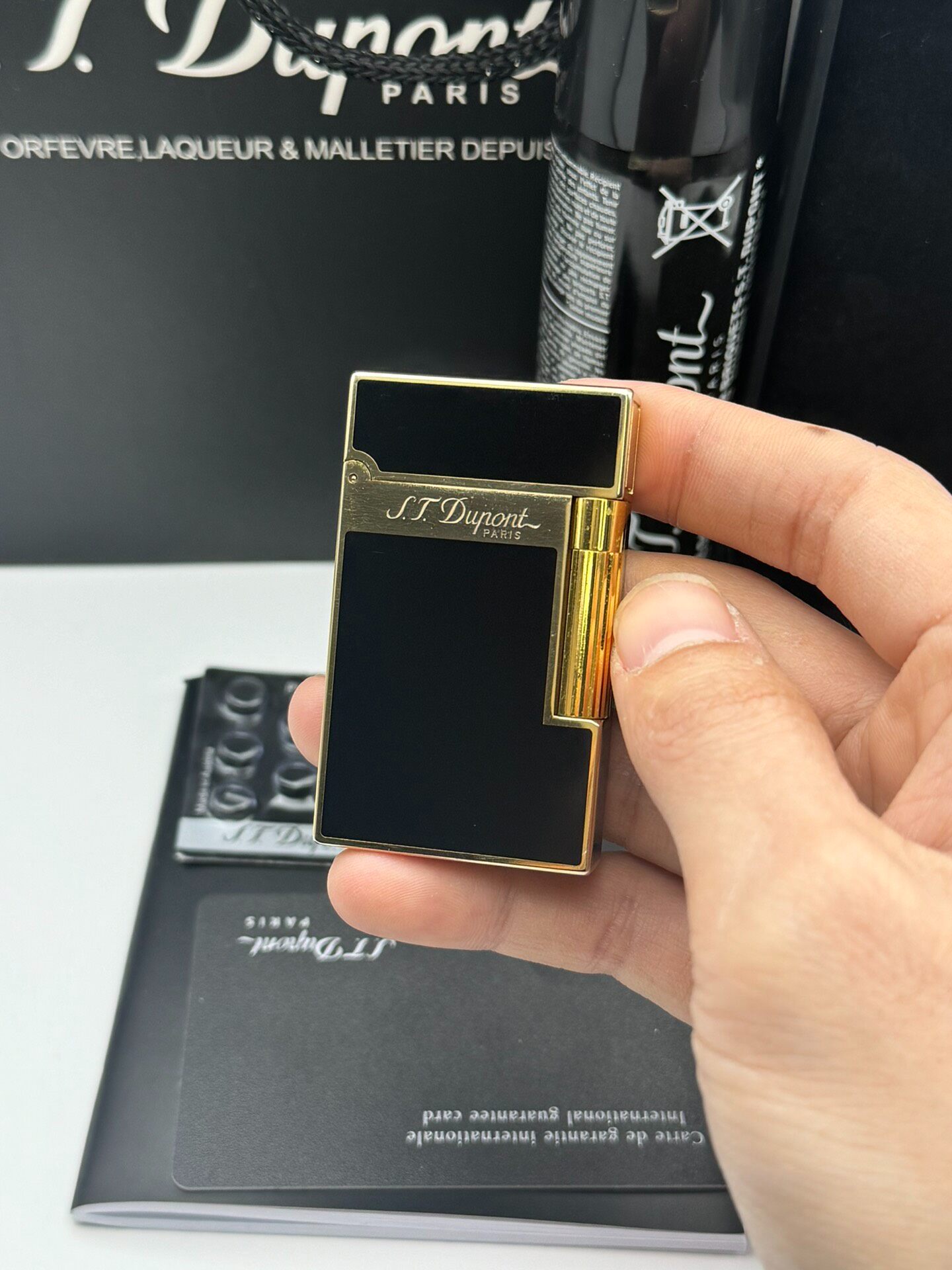 ST Dupont Ligne 2 Chinese Lacquer Lighter | Luxury Birthday Gift