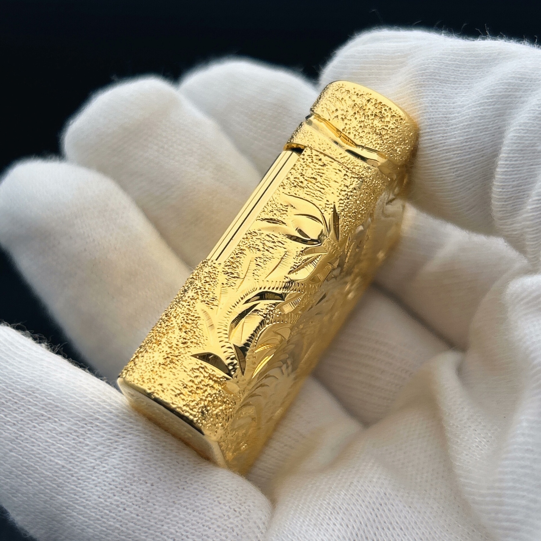 ST Dupont L1 Small Size Gold Dragon & Phoenix Prosperity Edition Lighter With Gift Box