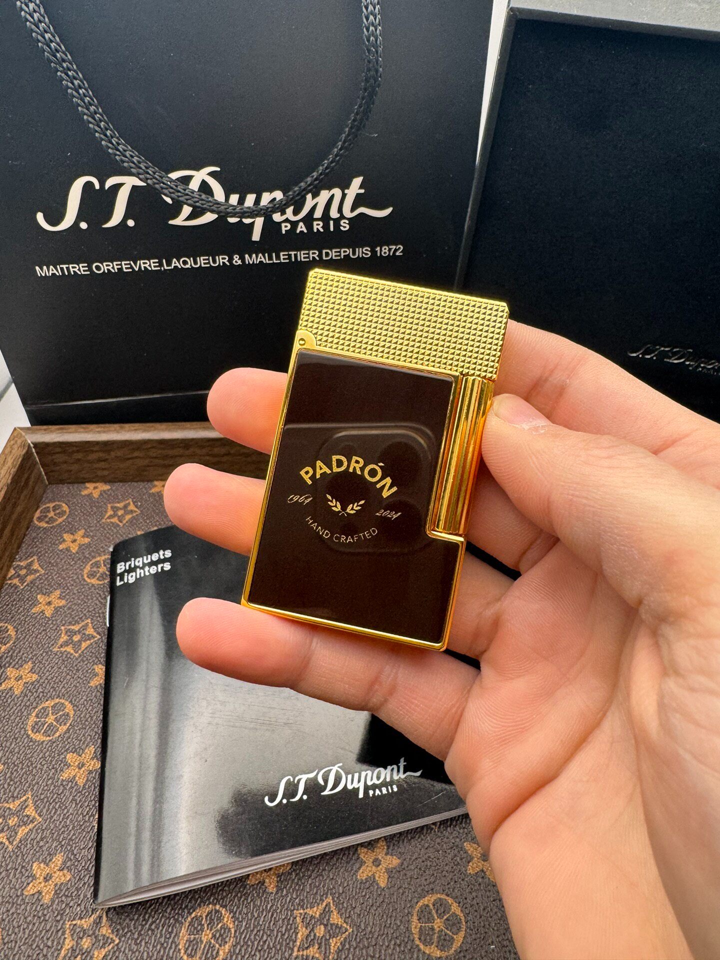 ST Dupont Ligne 2 Double Flame Padron 60th Anniversary Limited Edition Lighter