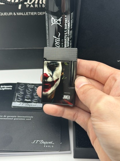 ST Dupont Ligne 2 Joker Limited Edition Solid Brass Lighter