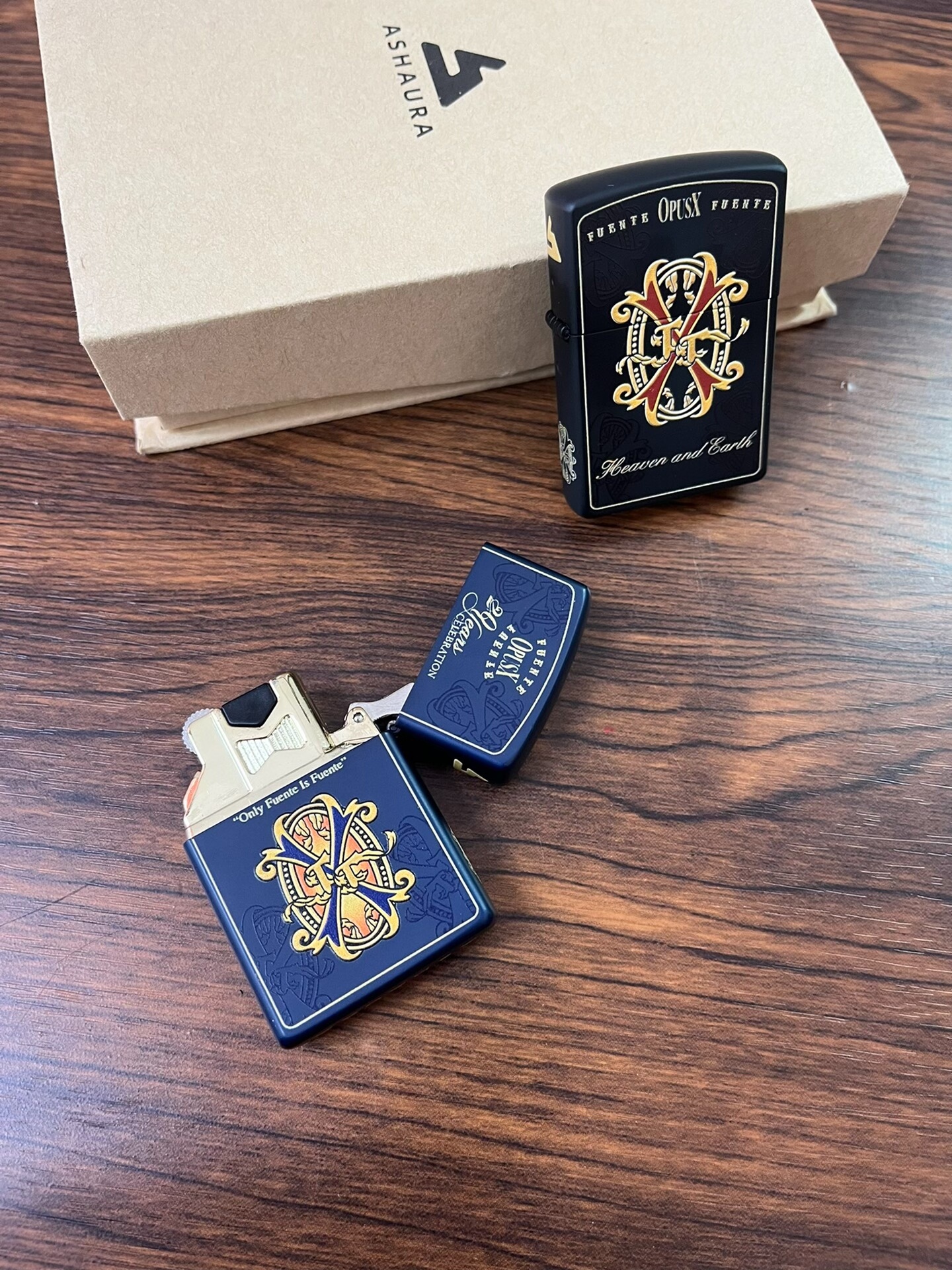 Fuente OpusX Switchable Soft Flame & Torch Butane Lighter