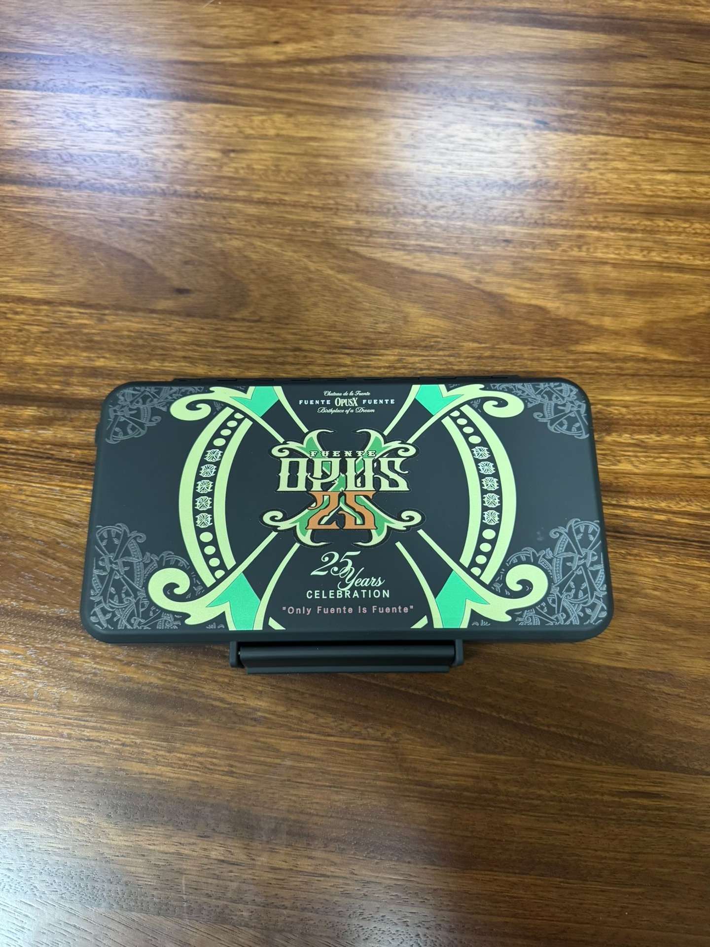 Opus X 25th Anniversary 5-Cigar Travel Humidor Case