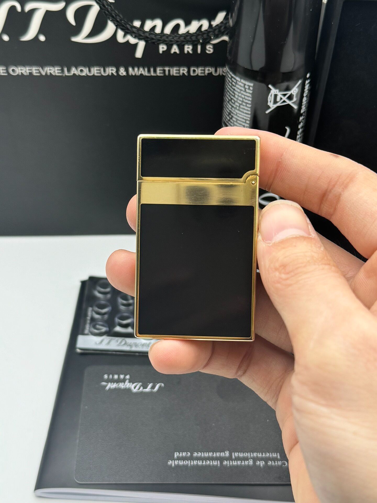 ST Dupont Ligne 2 Chinese Lacquer Lighter – Birthday Gift