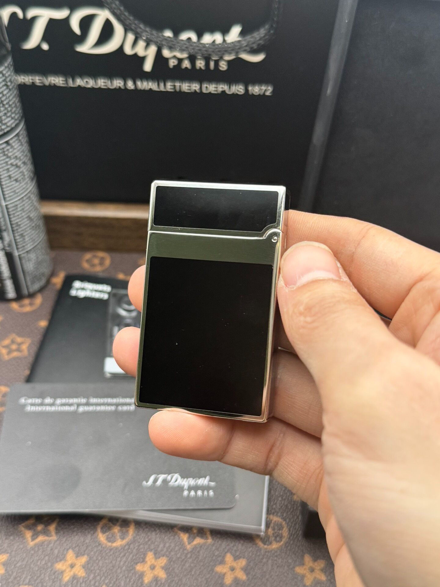 ST Dupont Ligne 2 Chinese Lacquer Lighter – Birthday Gift