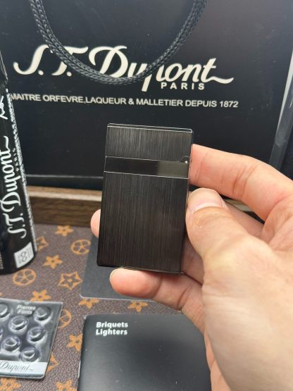 ST Dupont Ligne 2 Brushed Gold Lighter