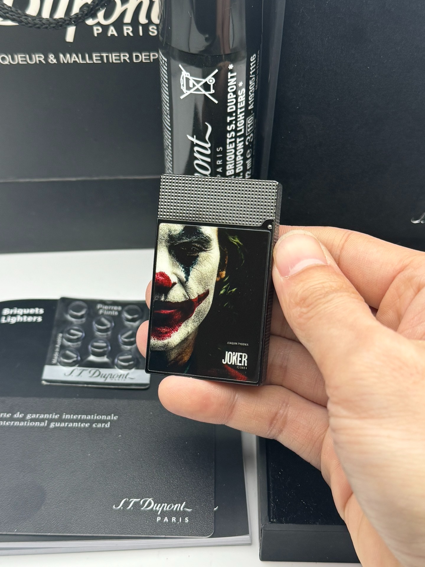 ST Dupont Ligne 2 Joker Limited Edition Solid Brass Lighter