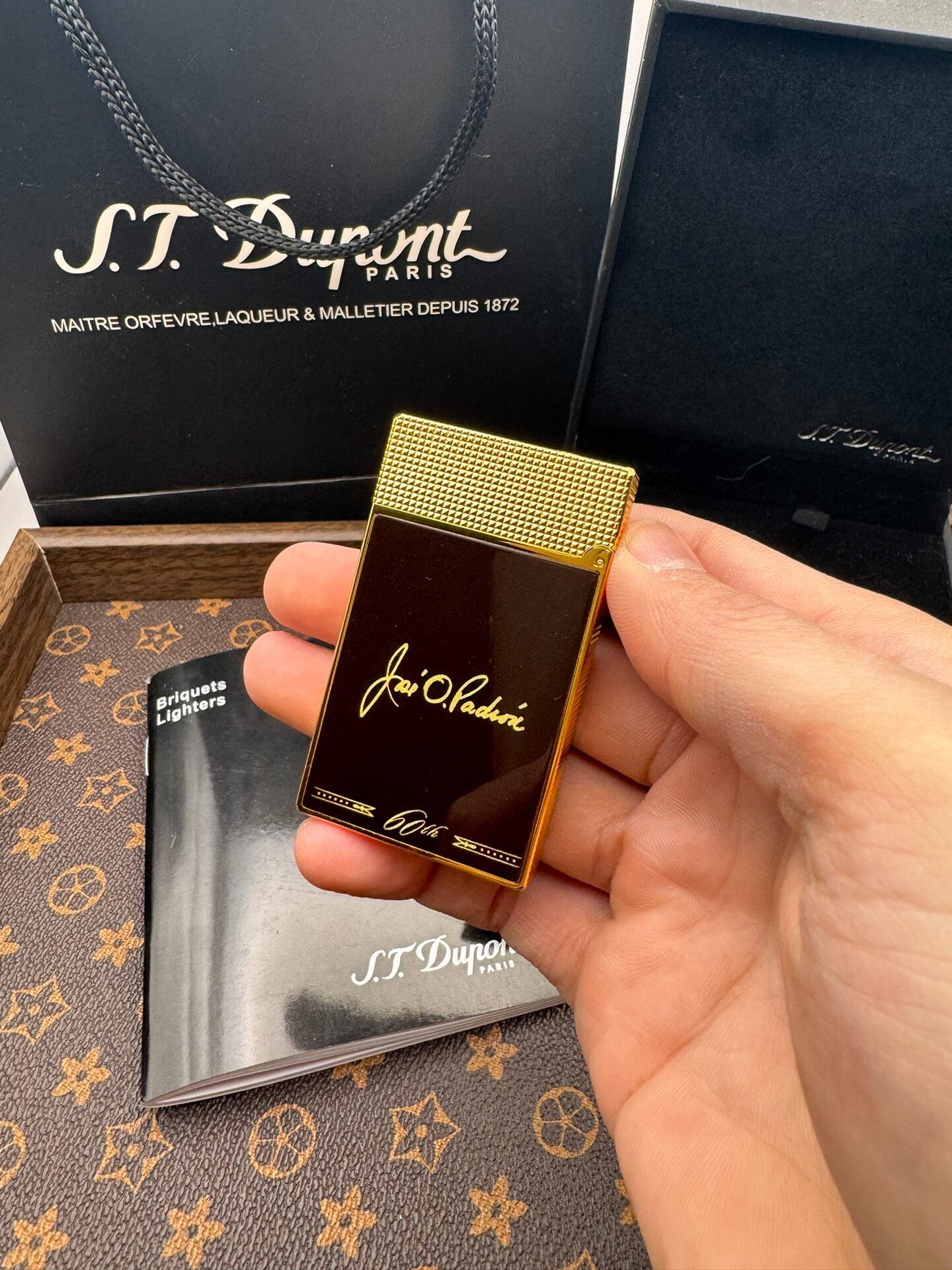 ST Dupont Ligne 2 Double Flame Padron 60th Anniversary Limited Edition Lighter