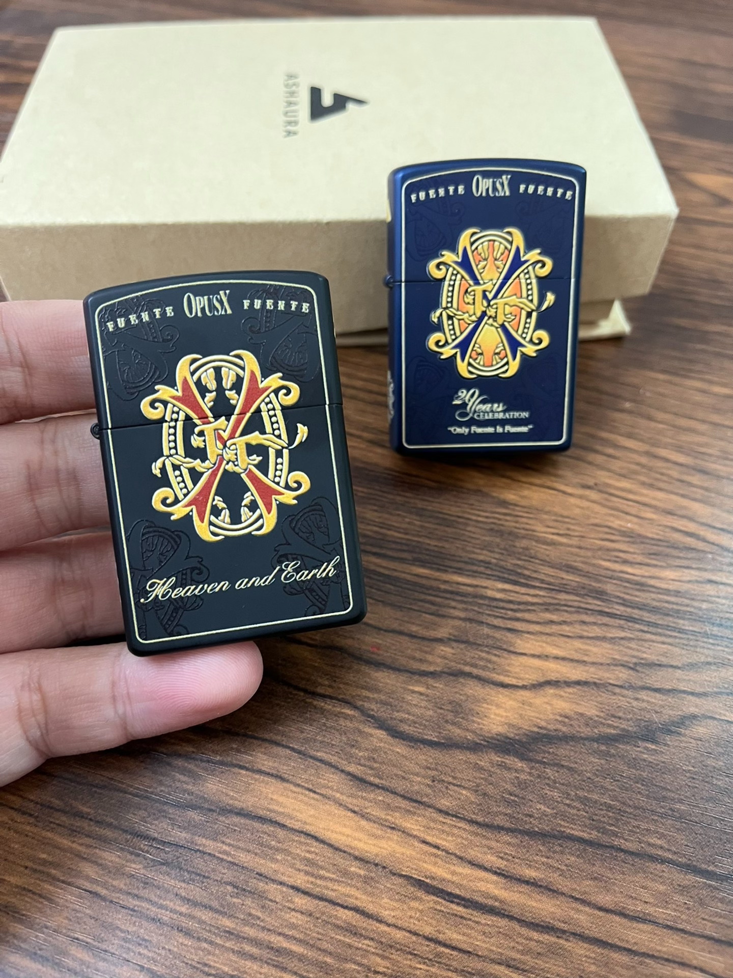 Fuente OpusX Switchable Soft Flame & Torch Butane Lighter