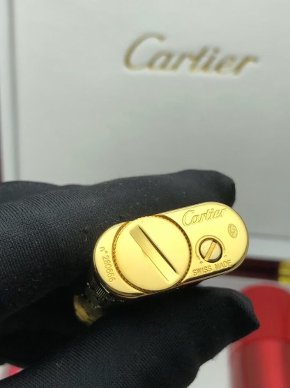 Cartier Lighter Gold Signature Engraving Edition