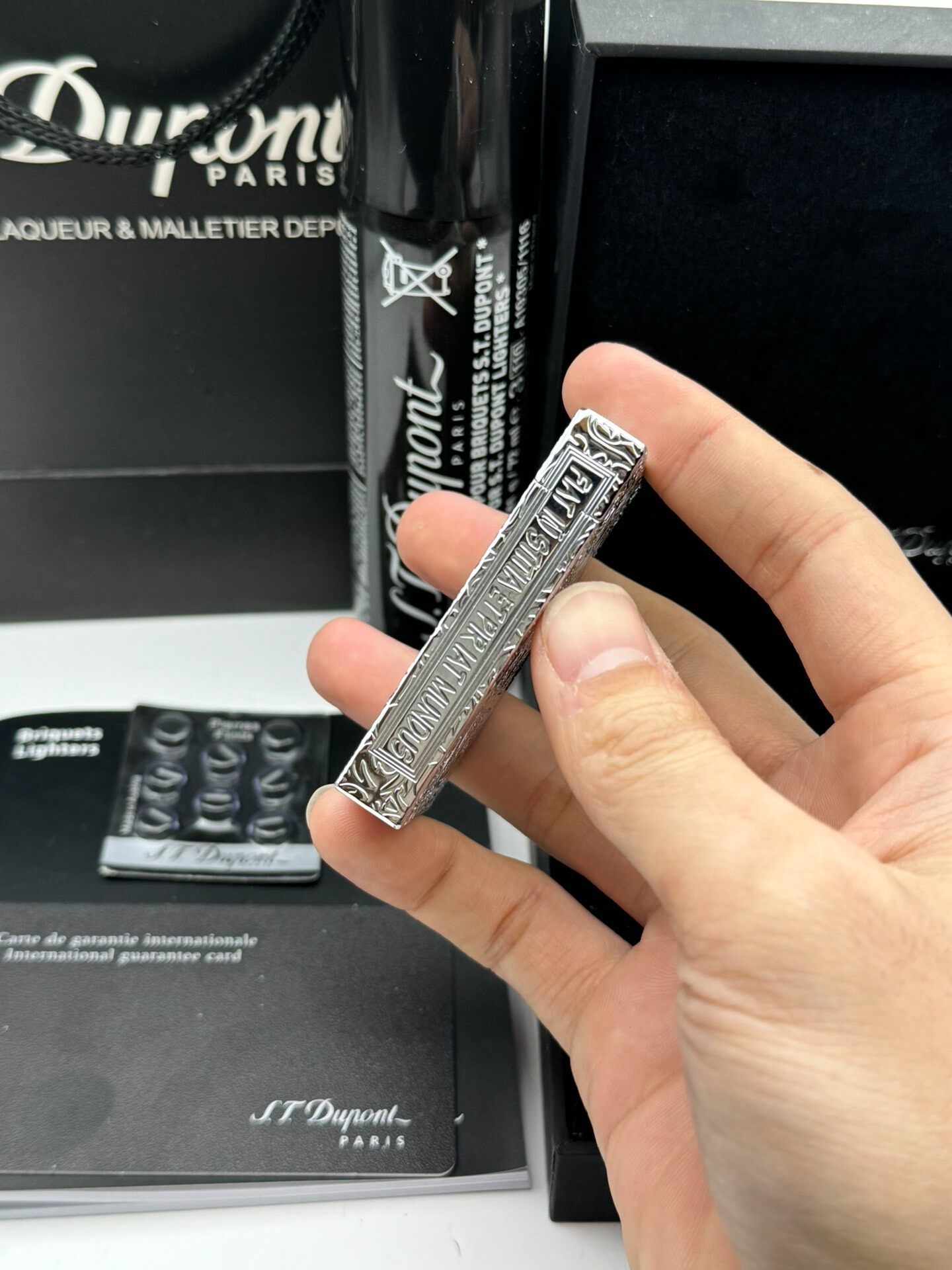 ST Dupont Ligne 2 Constantine Solid Brass Lighter