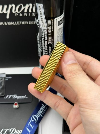 ST Dupont Ligne 2 Small Gatsby Lighter Rose Gold Butane Lighter