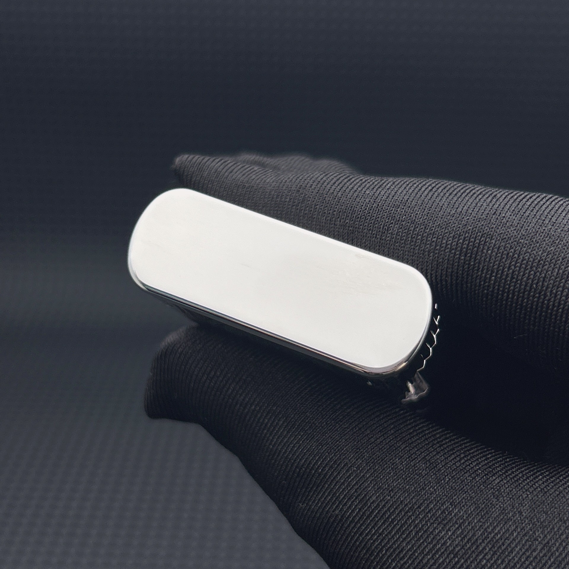 ST Dupont L1 Small Size Silver S.T. Dupont × S.T. Soubrenie Collaboration Lighter With Gift Box