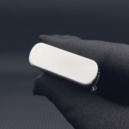 ST Dupont L1 Small Size Silver S.T. Dupont × S.T. Soubrenie Collaboration Lighter With Gift Box