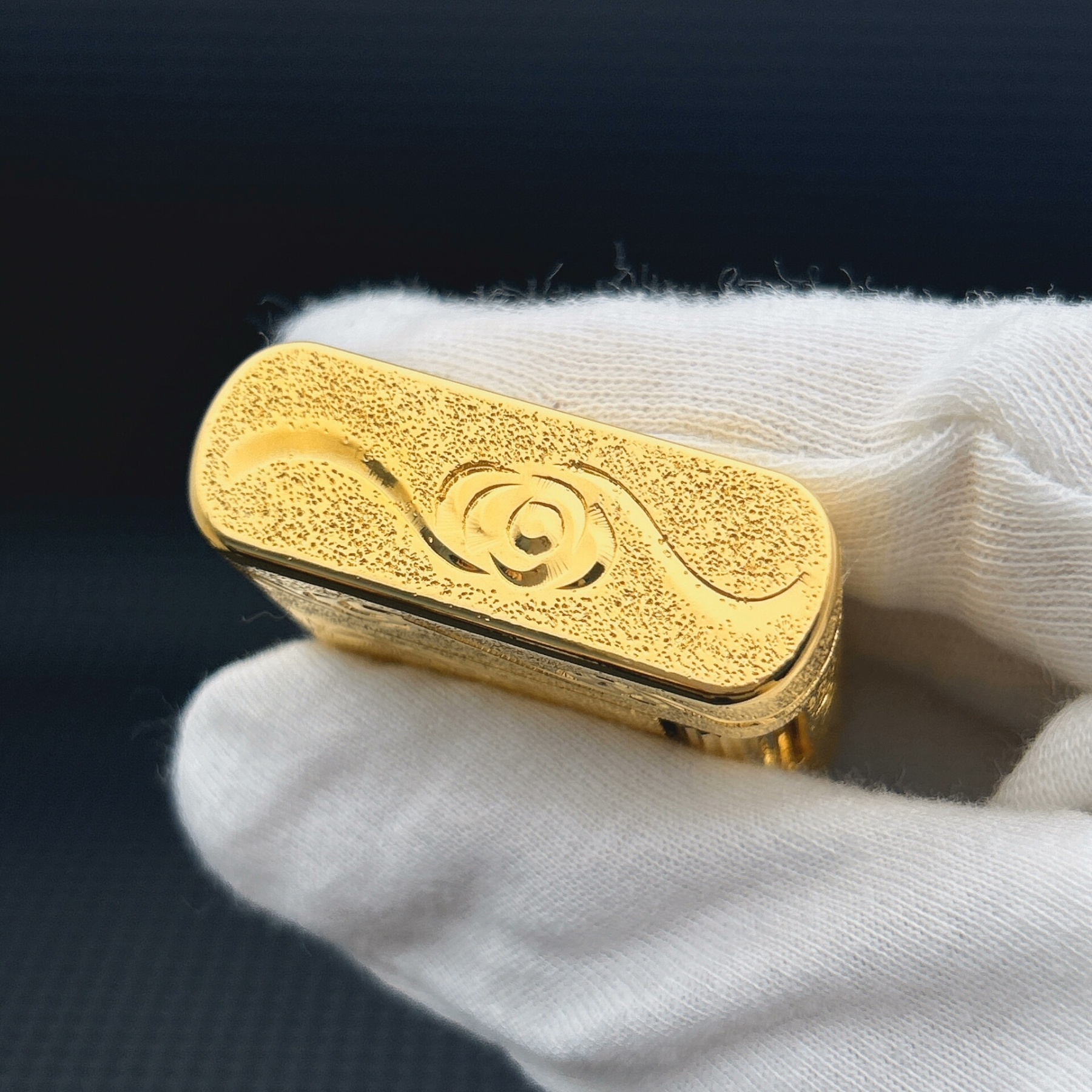 ST Dupont L1 Small Size Gold Dragon & Phoenix Prosperity Edition Lighter With Gift Box