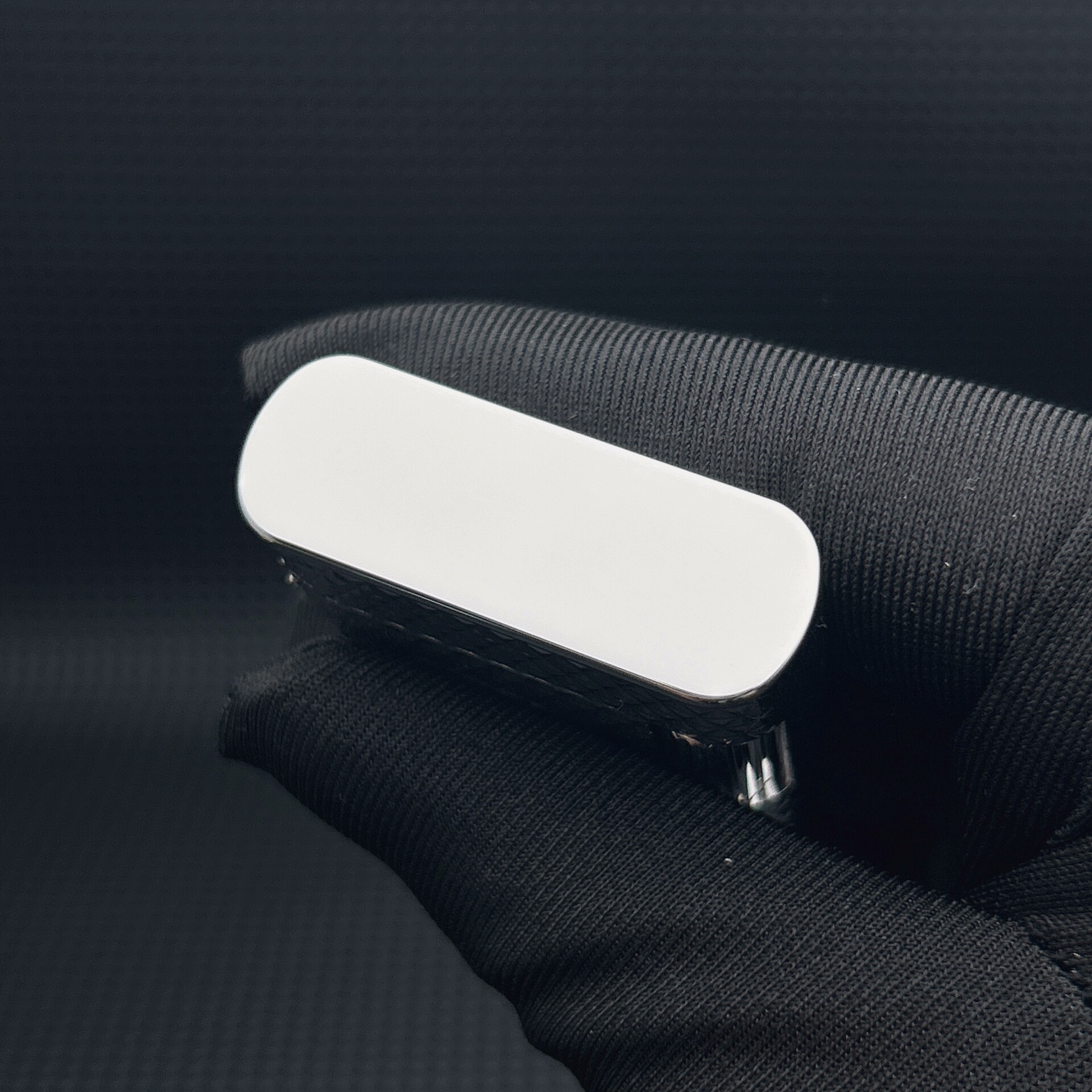 ST Dupont L1 Small Size Silver Sunburst Guilloche Lighter With Gift Box