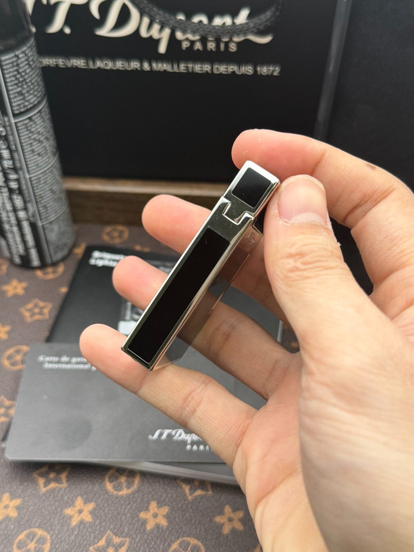 ST Dupont Ligne 2 Chinese Lacquer Lighter – Birthday Gift