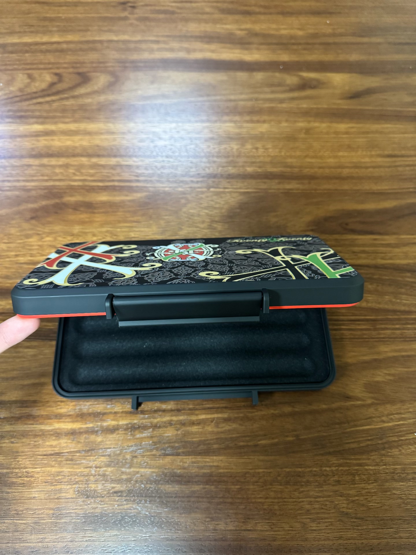 Opus X Angel’s Share Collection 5-Cigar Travel Humidor Case | Waterproof Portable Cigar Storage Box