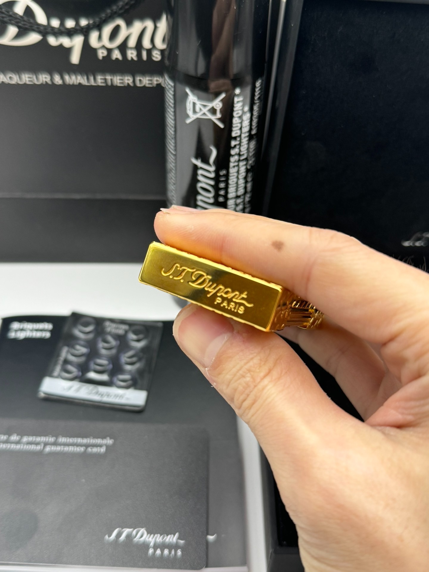 ST Dupont Ligne 2 Year of the Snake Limited Edition Chinese Lacquer Brass Lighter