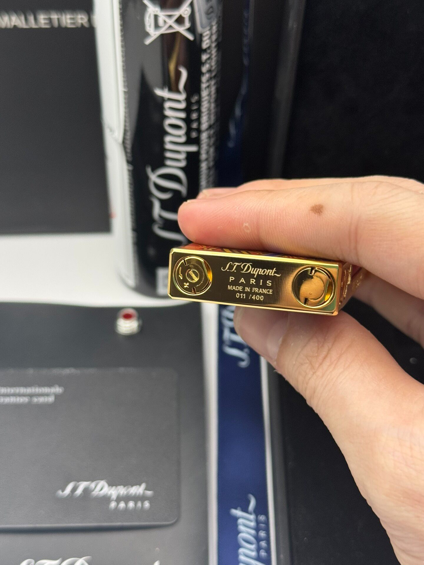 ST Dupont Ligne 2 Fuente Opus X 20th Anniversary Limited Edition Lighter – High-End Collectible