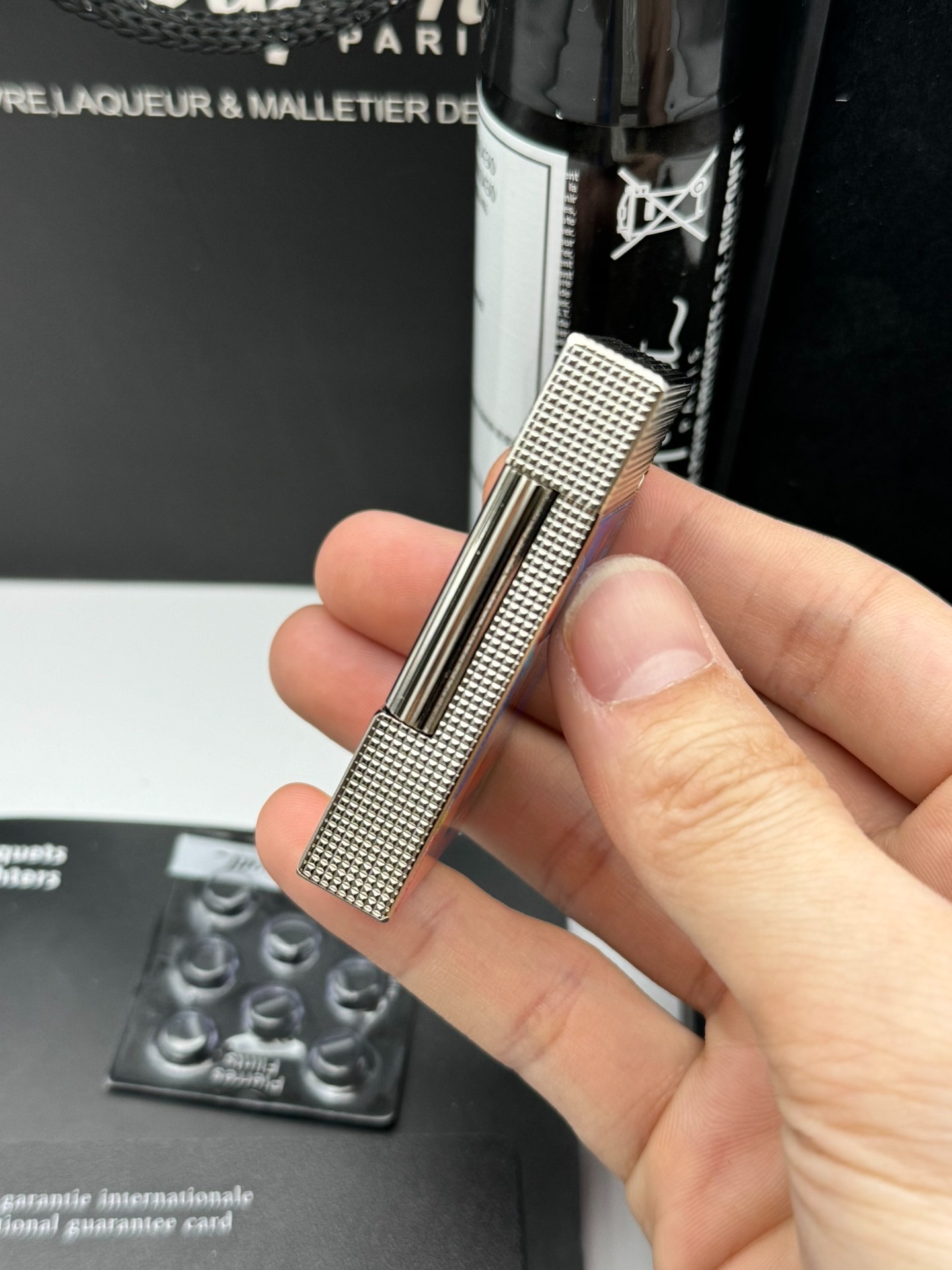 ST Dupont Ligne 2 Dual Flame Havana Limited Edition Brass Lighter