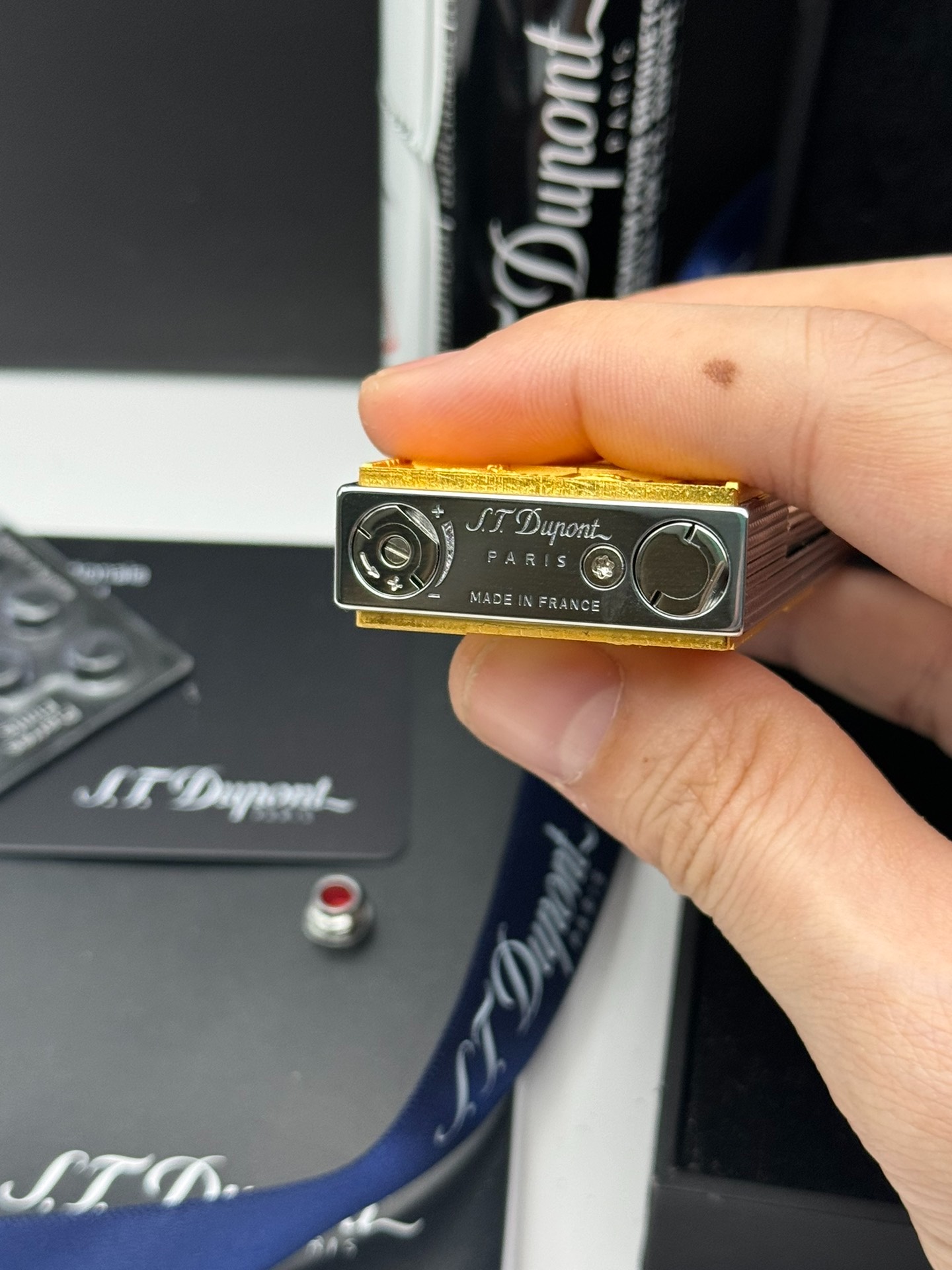 ST Dupont Ligne 2 Dual Flame 150th Anniversary Maison Façade Limited Edition Lighter