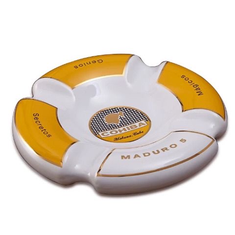 CH Cuba Limited Edition Ceramic Ashtray 220mm Round Luxury Design