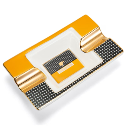 Luxury Ceramic Ashtray Large Wide Bowl Premium Tabletop Ash Tray with Gift Box