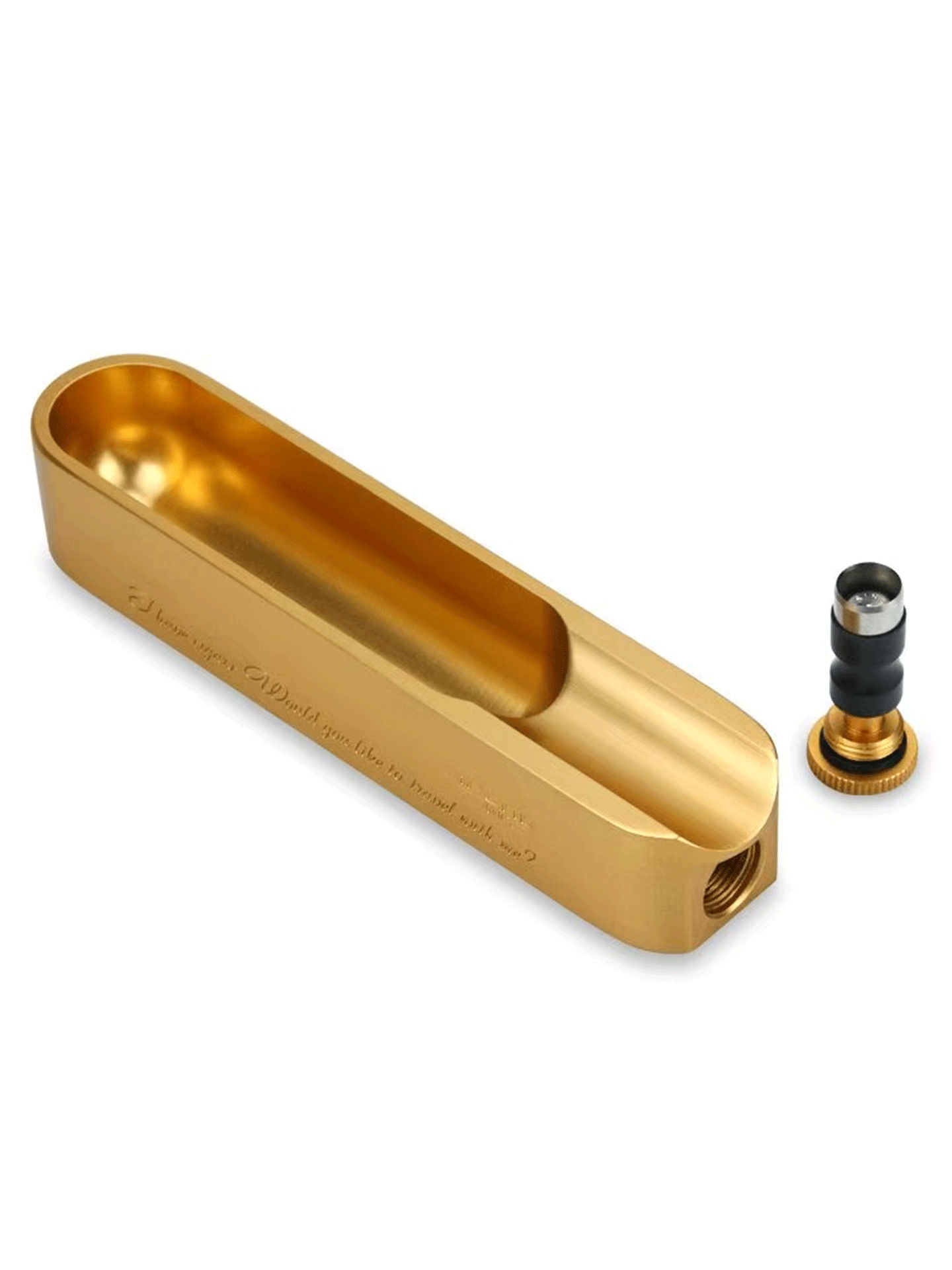 JIFENG Luxury Portable Ashtray with Built-in Punch & Ring Cutter