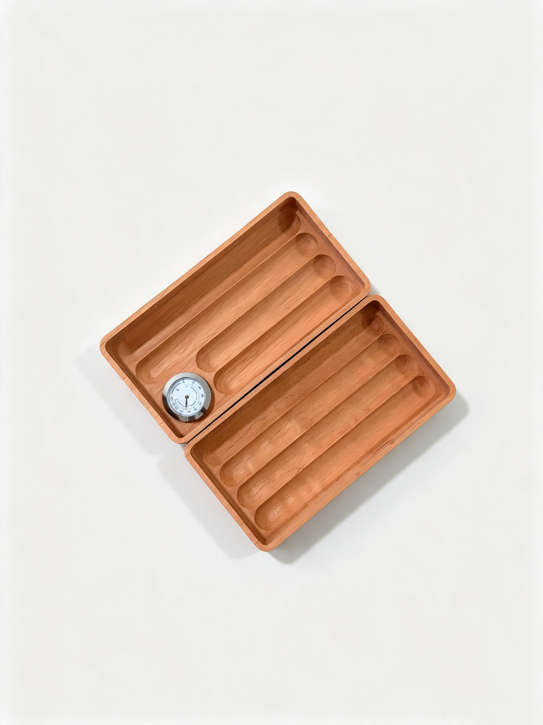 Black Luxury Cigar Travel Case – No Hygrometer RMW Style Portable Box