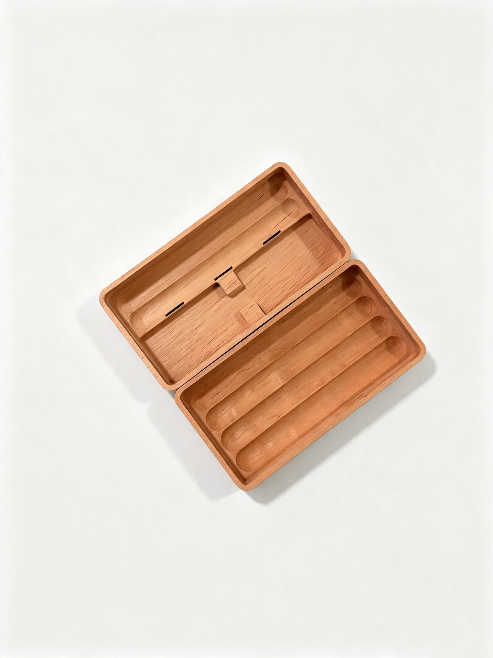 Black Luxury Cigar Travel Case – No Hygrometer RMW Style Portable Box