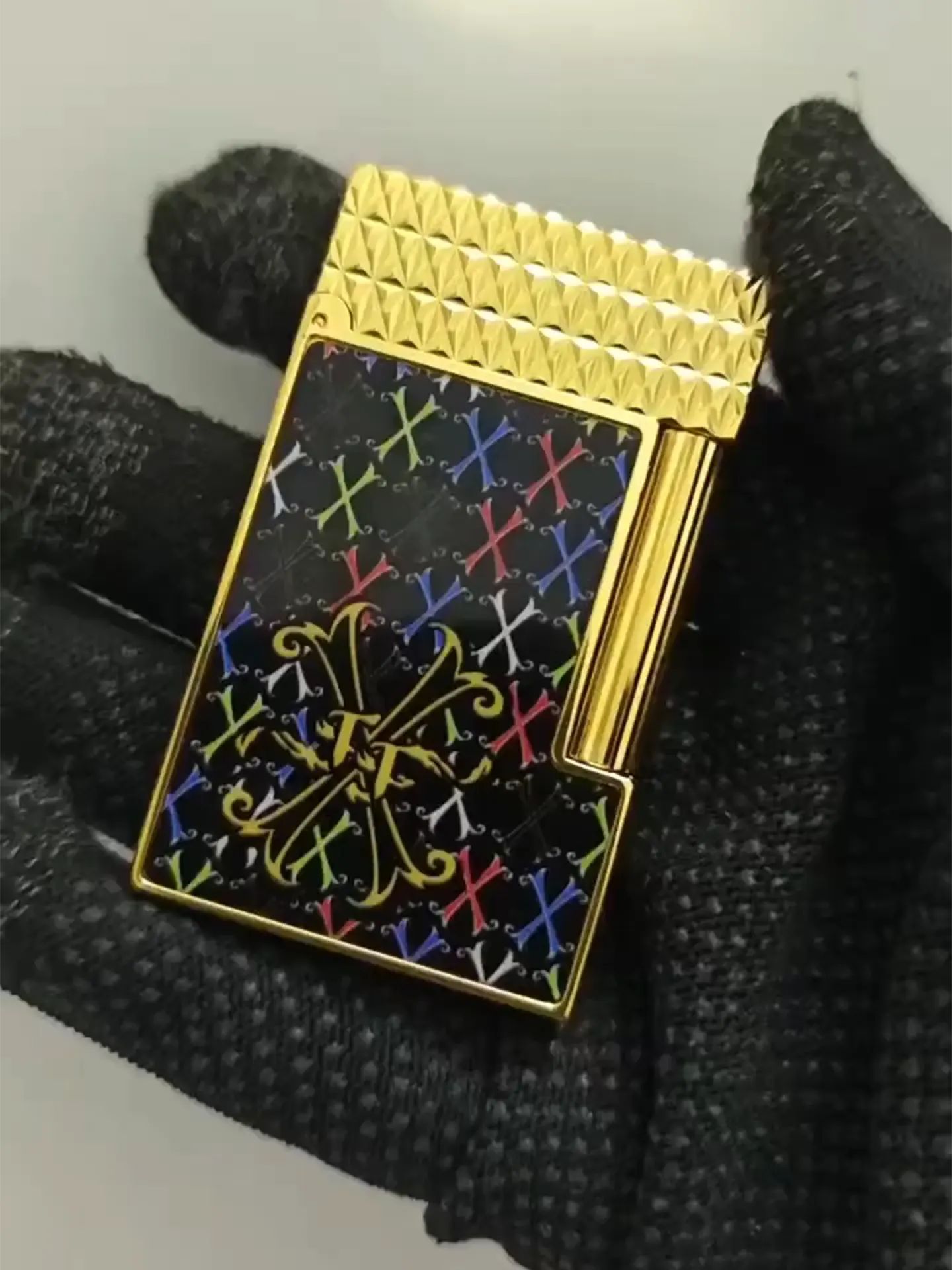 ST Dupont Ligne 2 Dual Flame Fuente 2025 Limited Edition Brass Lighter