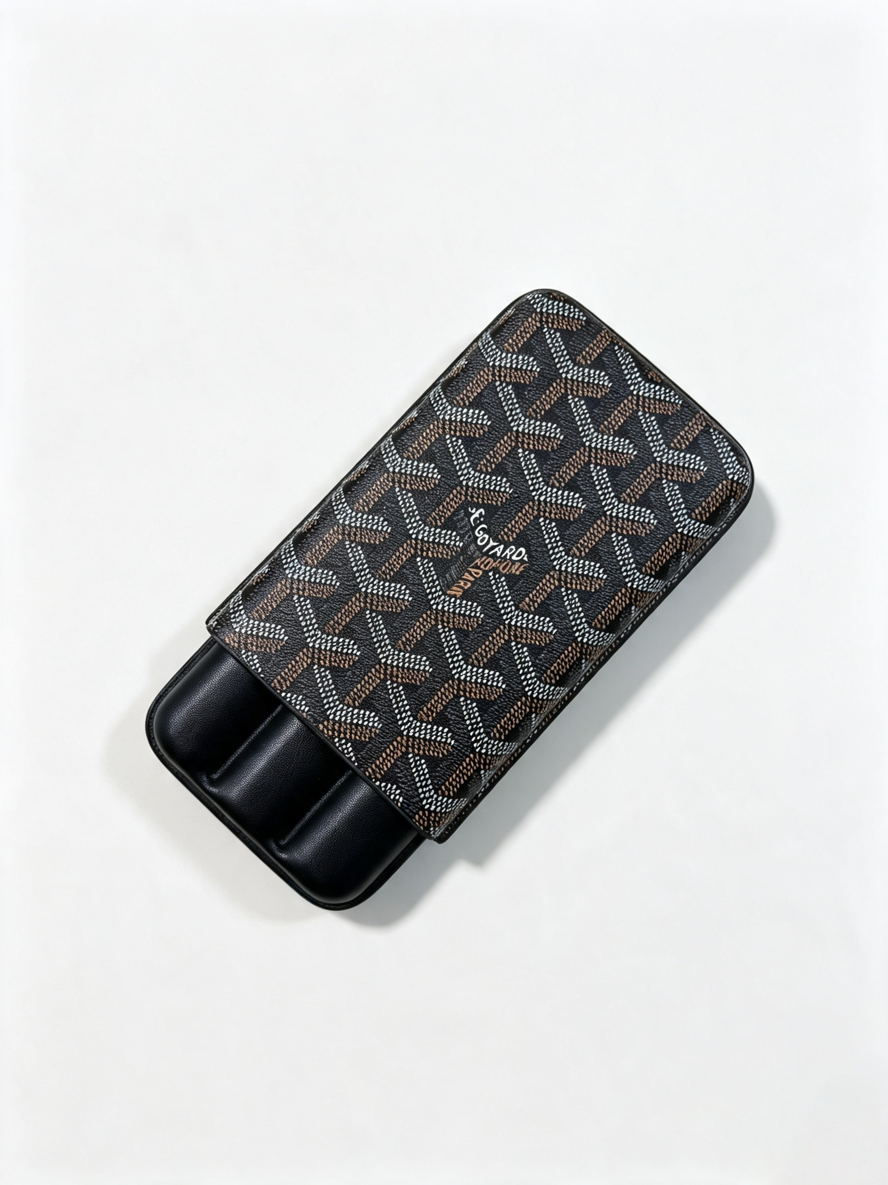 Godfather Limited Edition Goyard Churchill 3 Cigar Case | Luxury Travel Cigar Holder