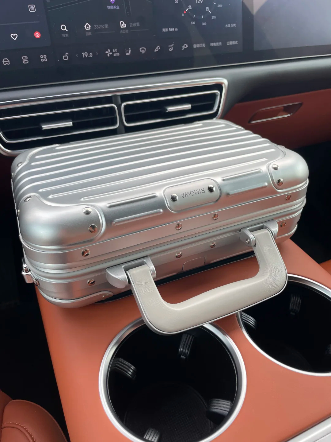 3-Layer RMW Style Aluminum Magnesium Travel Storage Case | Luxury Cedar Wood Humidor Organizer