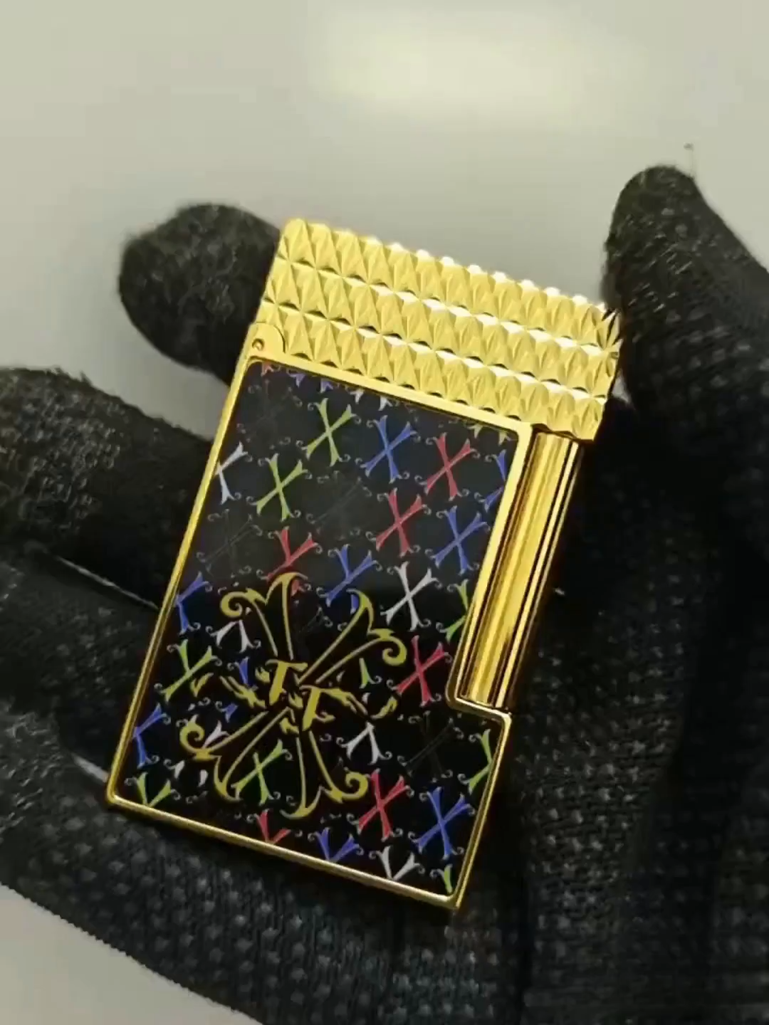 ST Dupont Ligne 2 Dual Flame Fuente 2025 Limited Edition Brass Lighter