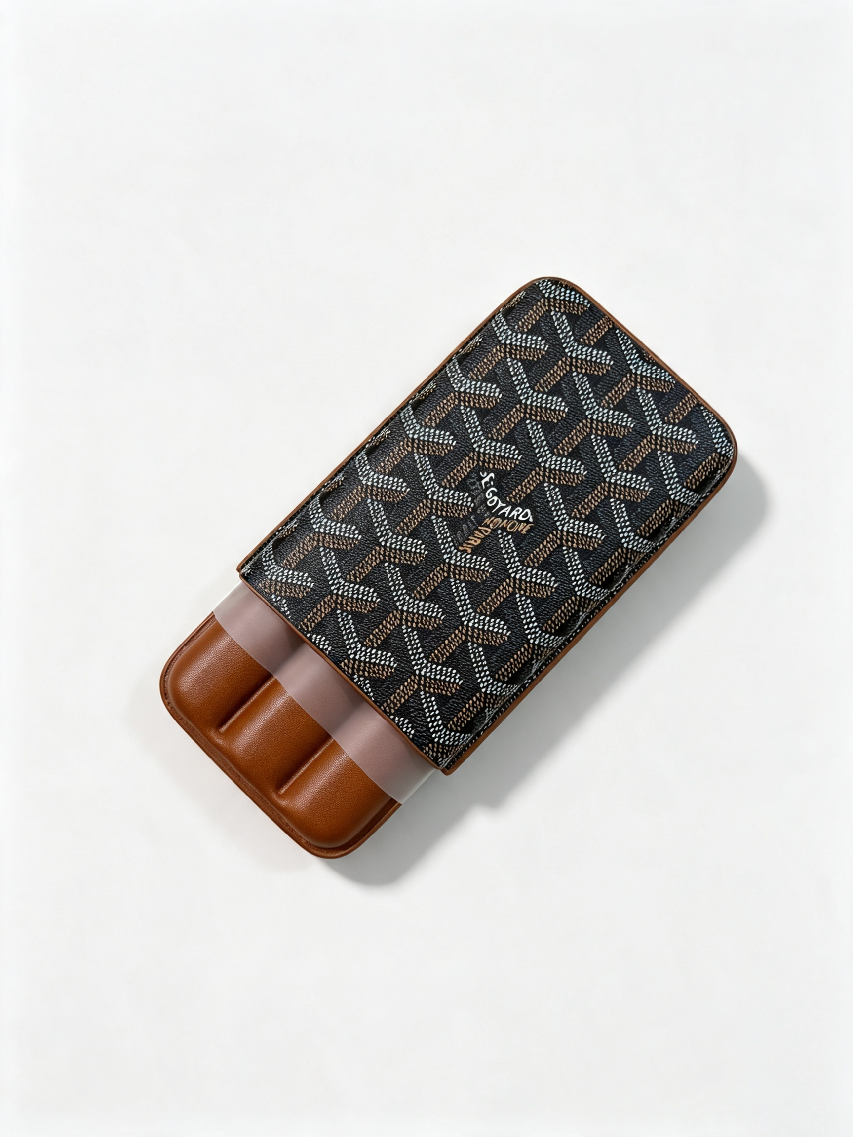 Jack Nicholson Limited Edition Goyard Churchill 3 Cigar Case | Luxury Travel Cigar Holder