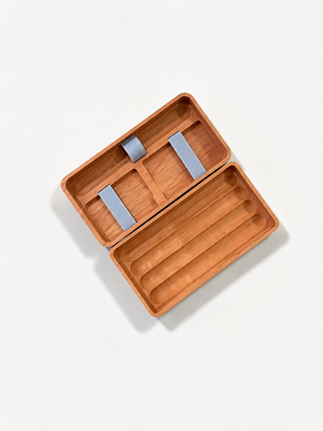 Black Luxury Cigar Travel Case – No Hygrometer RMW Style Portable Box