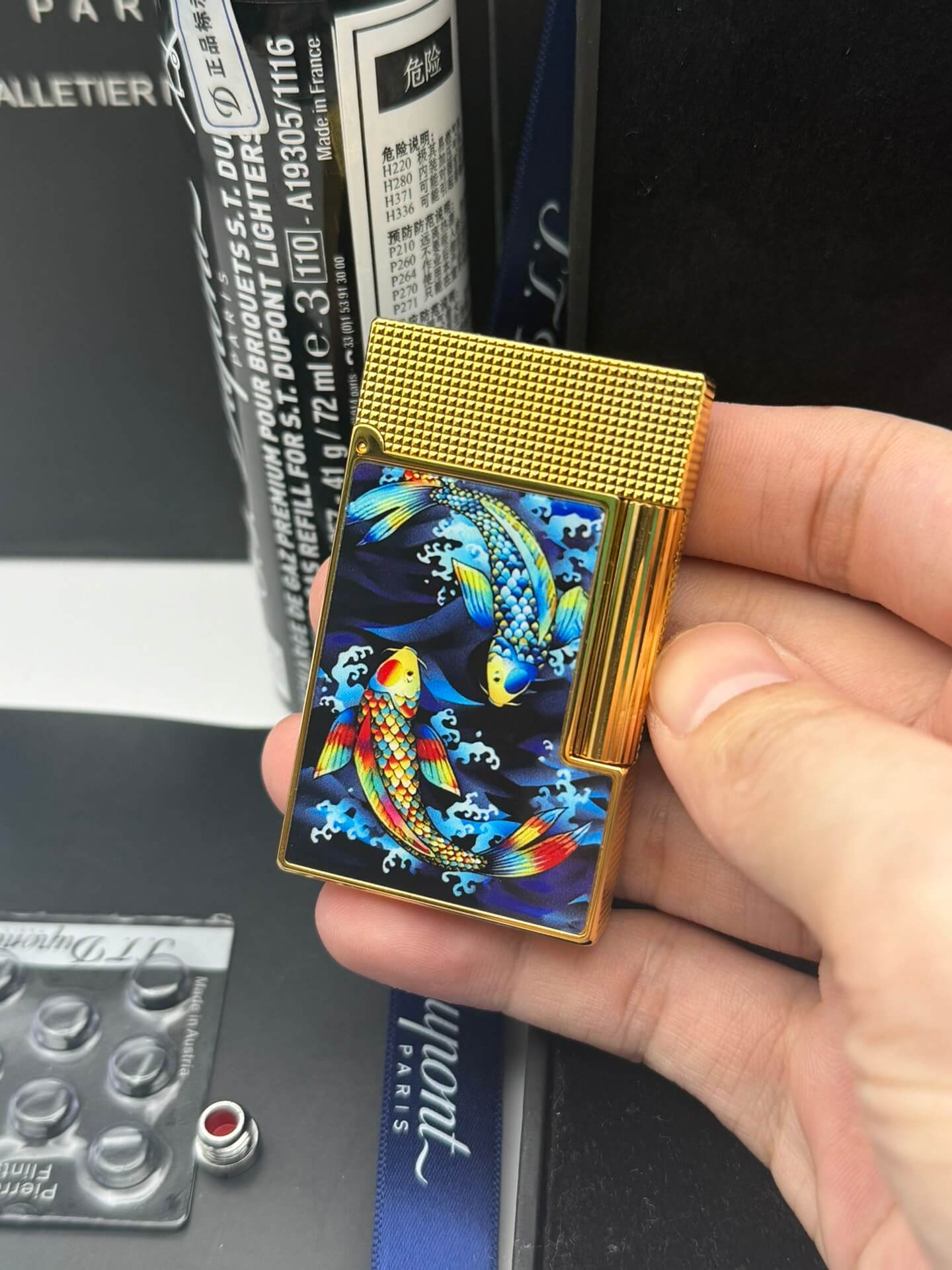 ST Dupont Koi Line 2 Lighter