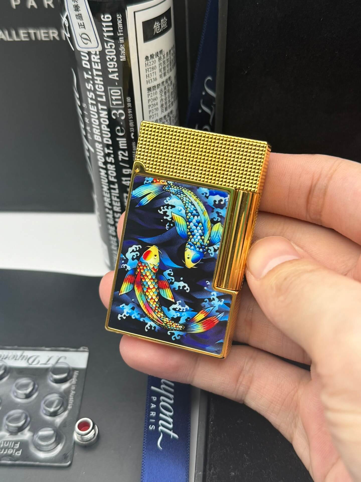 ST Dupont Koi Line 2 Lighter