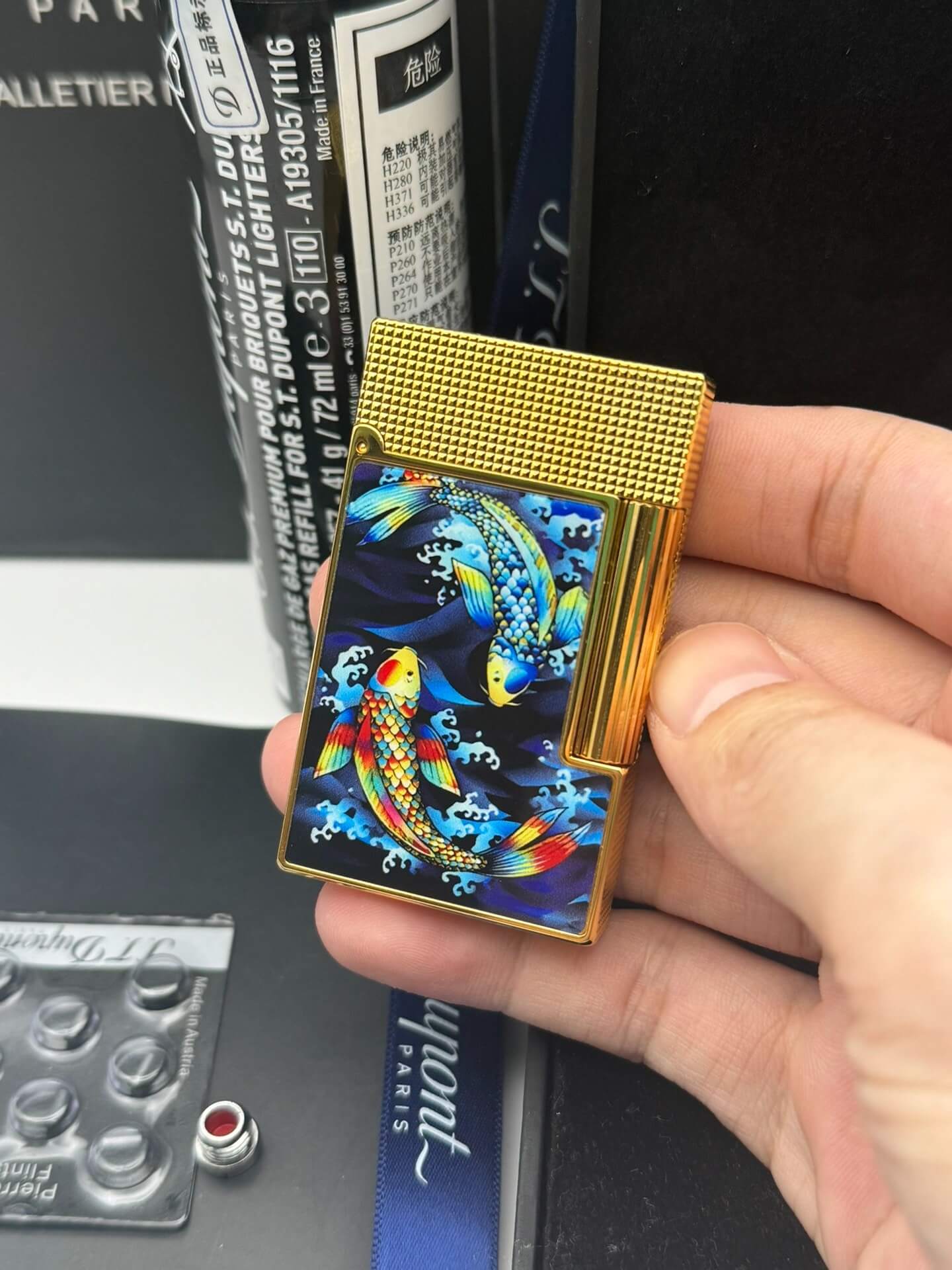 ST Dupont Koi Line 2 Lighter