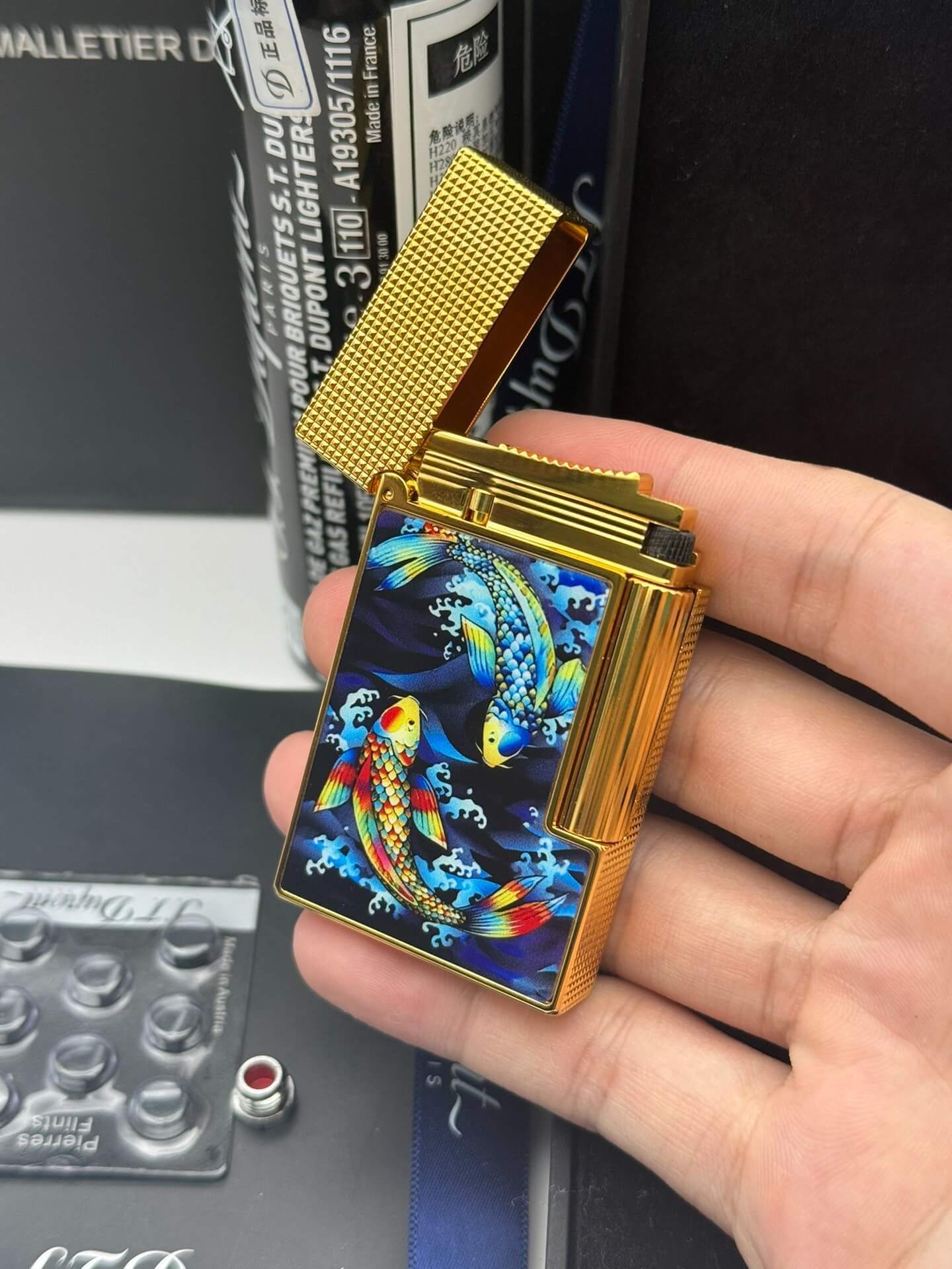 ST Dupont Koi Line 2 Lighter