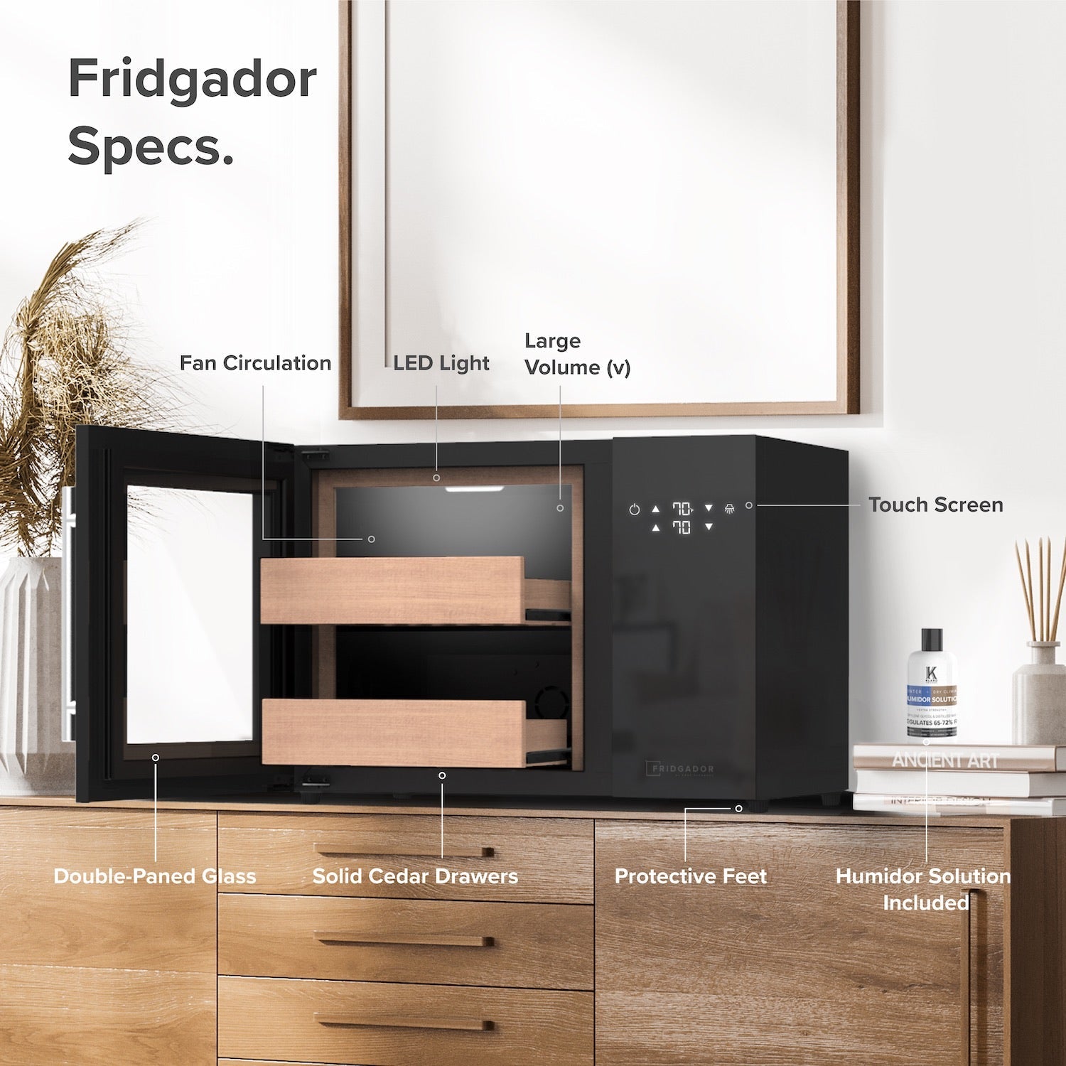 Fridgador - Electric Cooler Humidor