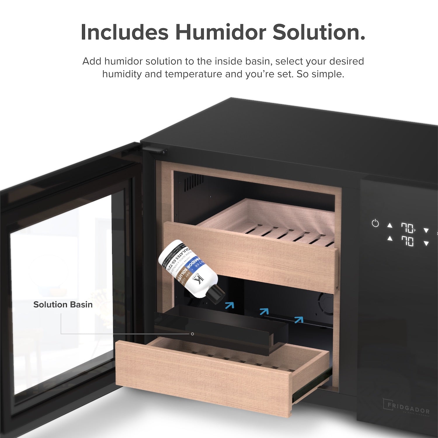 Fridgador - Electric Cooler Humidor