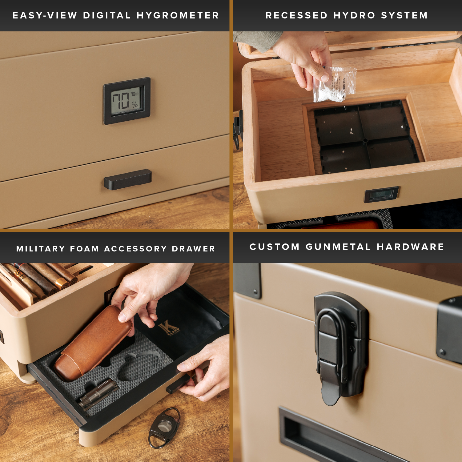 Coyote Tan Edition Military Humidor