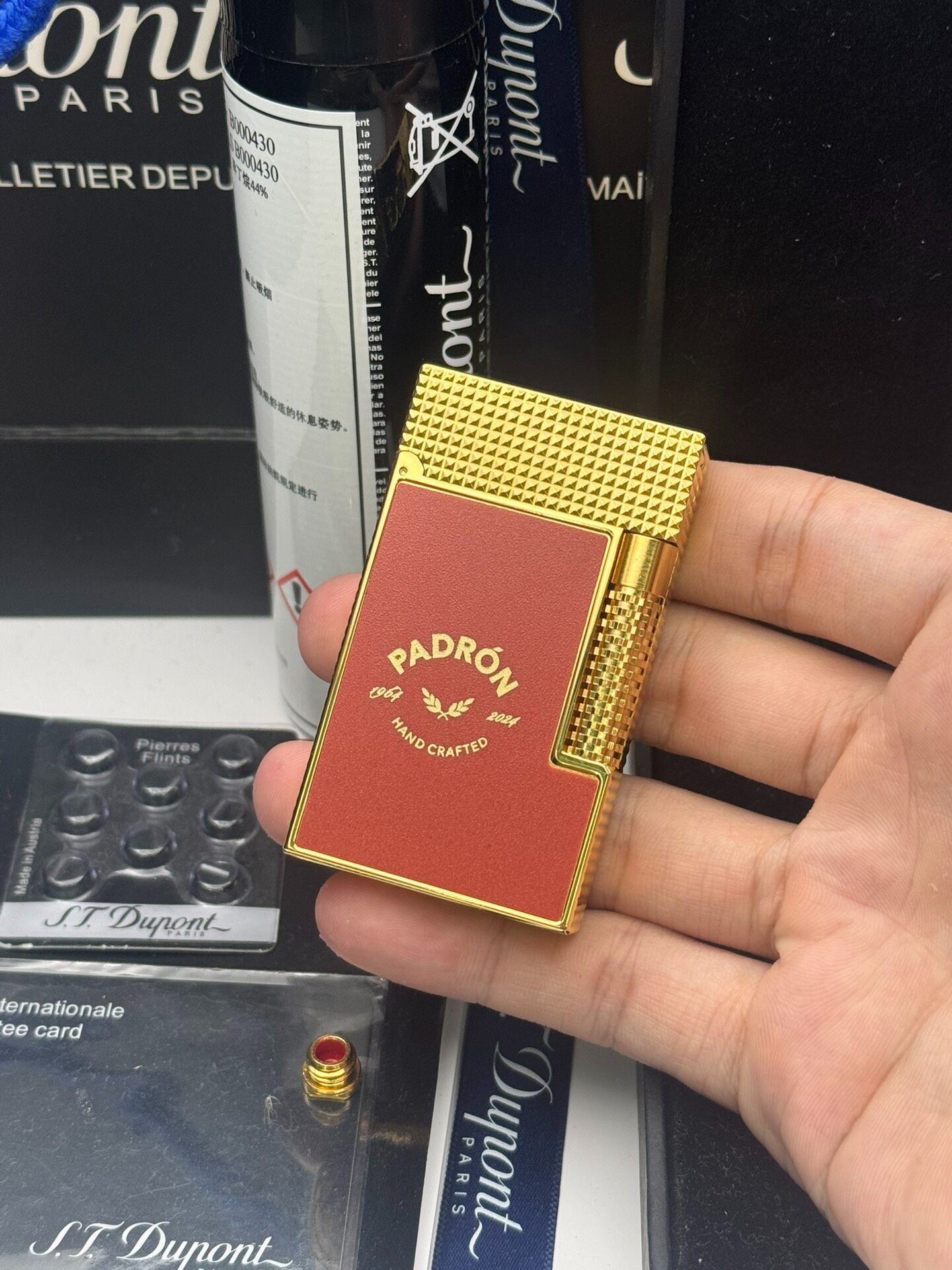 S.T. Dupont Padrón Limited Edition Le Grand Dual Flame & Torch Lighter | Luxury Collectible Lighter