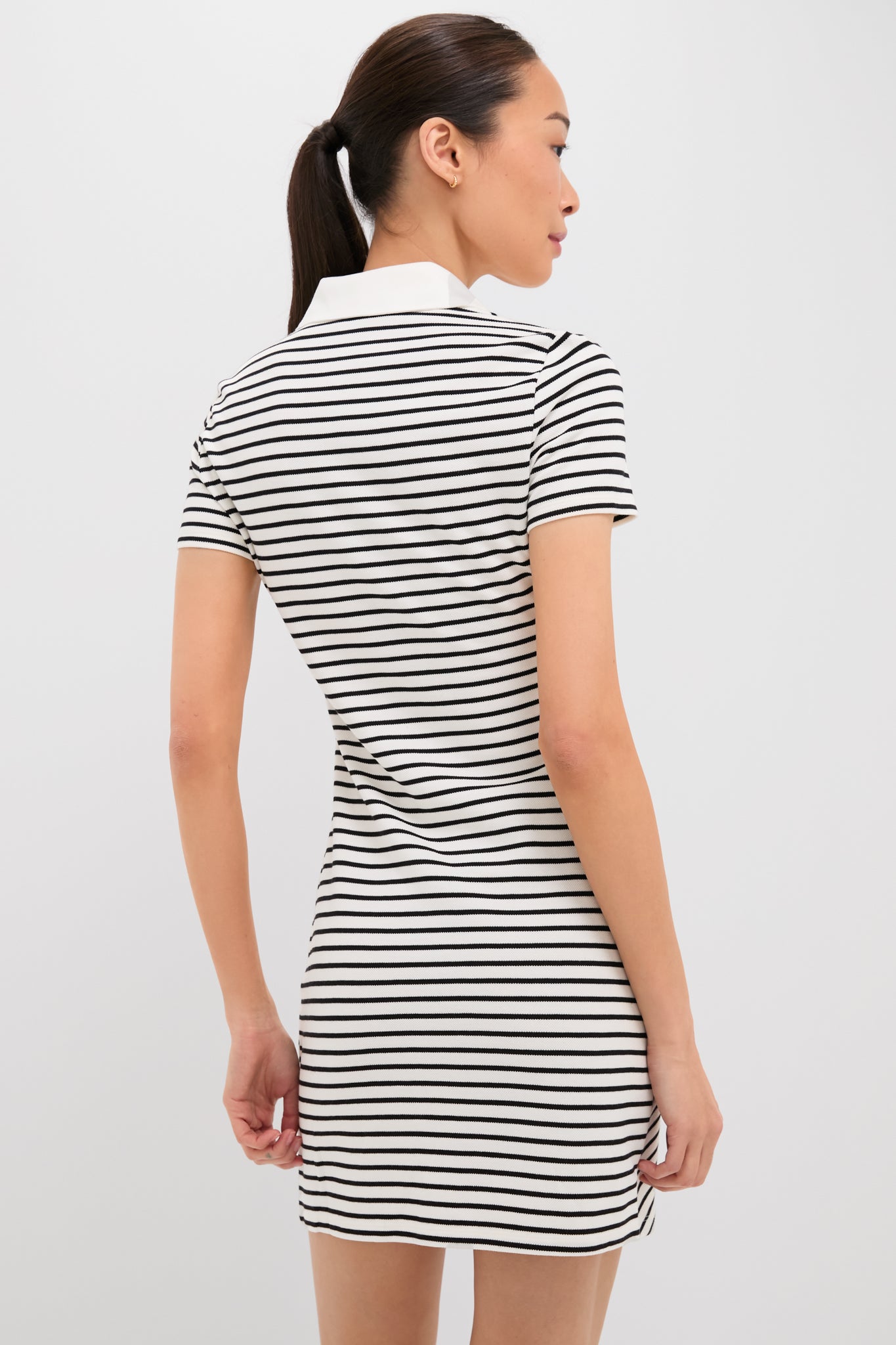 Dove and Black Lanier Dress-Charming Tale Store