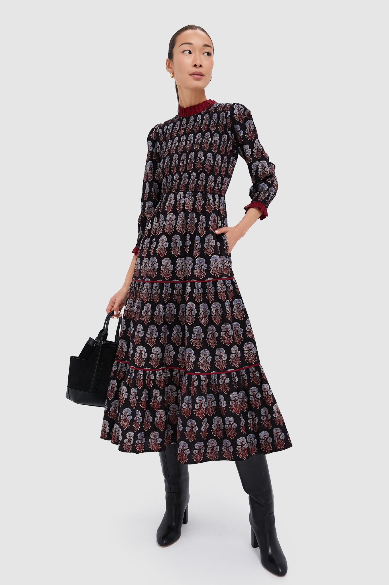 Frost Buta Isabel Dress-Charming Tale Store