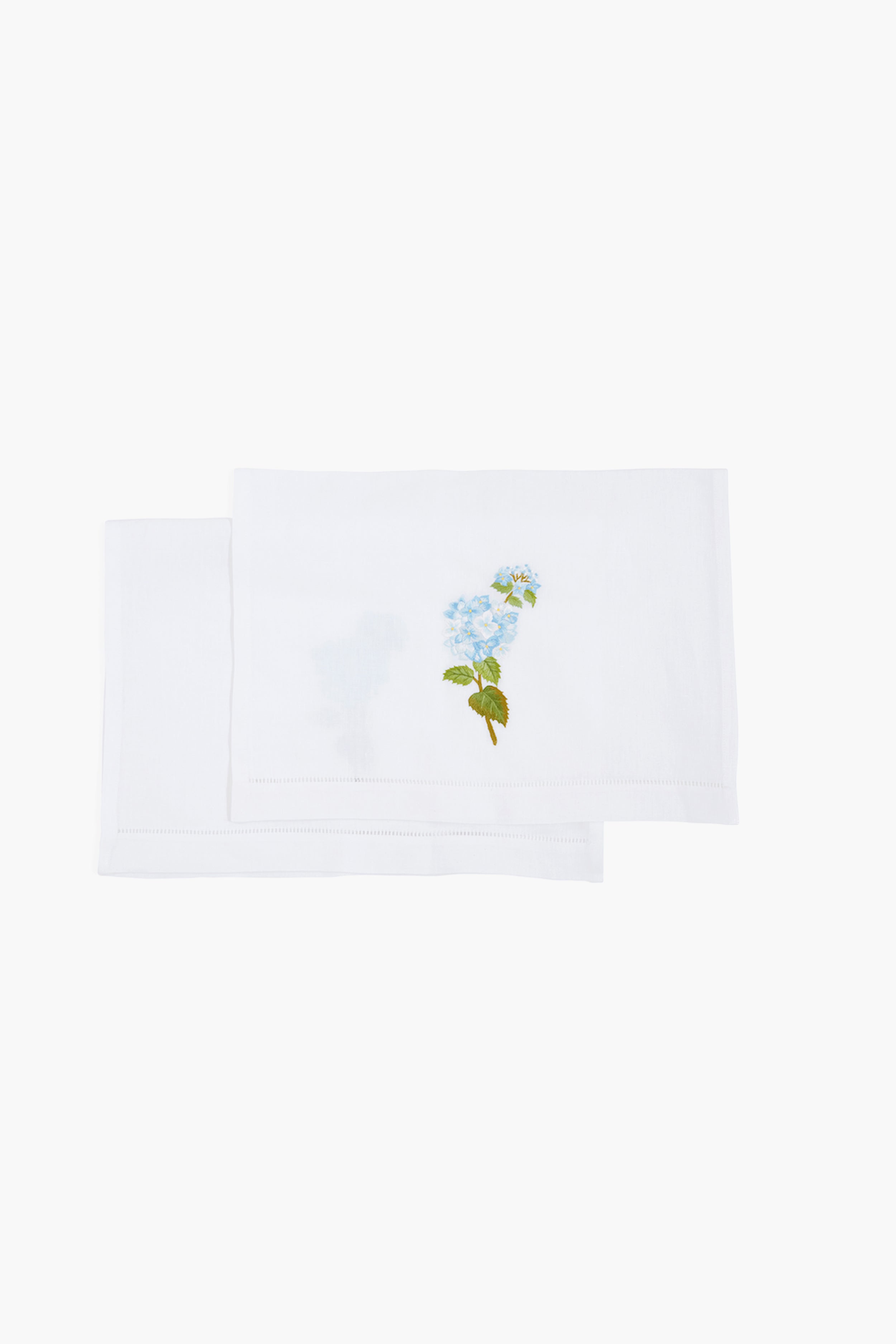 Hydrangea Guest Towels Set of 2-Charming Tale Store